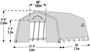 Image of ShelterLogic GrowIT Heavy Duty 12 x 24 ft. Greenhouse Greenhouses ShelterLogic 