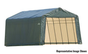 Image of ShelterLogic ShelterCoat 13 x 28 ft. Garage Peak Gray STD Garage ShelterLogic DarkGreen 
