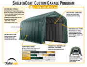Image of ShelterLogic ShelterCoat 16 x 44 ft. Garage Peak Gray STD Garage ShelterLogic 