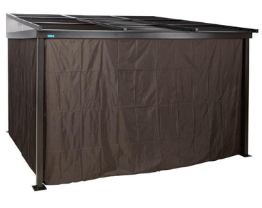 Sojag™ 10x12 Francfort Patio Gazebo Netting and Curtains Included - The Better Backyard