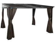 Image of Sojag™ 10x12 Francfort Patio Gazebo Netting and Curtains Included - The Better Backyard