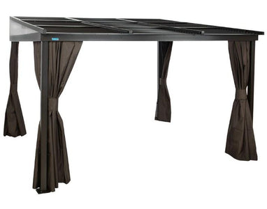 Sojag™ 10x12 Francfort Patio Gazebo Netting and Curtains Included - The Better Backyard