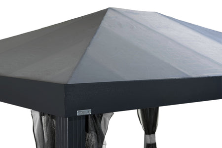 Sojag 10x12 Monteserra Gazebo with Mosquito Netting Gazebo SOJAG Black 