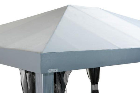 Sojag™ 10x12ft Monteserra Grey Gazebo with Mosquito Netting Gazebo SOJAG 