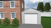 Image of Sojag™ 12x15 ft. Everest Garage DIY Kit in Gray Garage SOJAG 