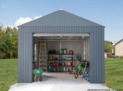 Image of Sojag™ 12x15 ft. Everest Garage DIY Kit in Gray Garage SOJAG 