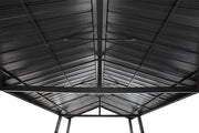 Image of Sojag™ 12x20 ft Samara DIY Carport in Dark Gray Garage SOJAG 