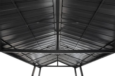 Sojag™ 12x20 ft Samara DIY Carport in Dark Gray Garage SOJAG 