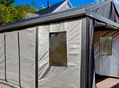 Sojag 12x20 Samara Carport Enclosure Kit Accessories SOJAG 