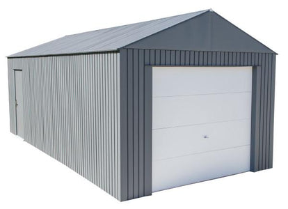 Sojag™ 12x25 ft. Everest Garage DIY Kit in Gray Garage SOJAG 