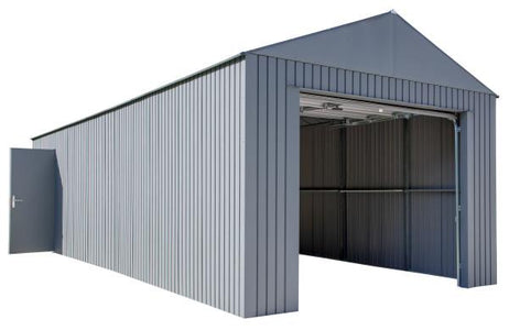 Sojag™ 12x30 ft. Everest Garage DIY Kit in Gray Garage SOJAG 