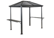 Image of Sojag BBQ Ventura Hardtop 5' x 8' Grill Gazebo Gazebo SOJAG 