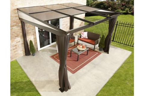 Sojag™ Budapest 10x12 Patio Gazebo Netting and Curtains Included - The Better Backyard