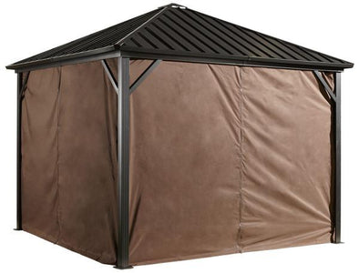 Sojag™ Dakota Brown Privacy Curtains - The Better Backyard