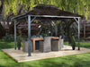 Sojag™ Genova Double Roof Gazebo with Mosquito Netting - The Better Backyard