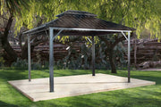 Image of Sojag™ Genova Double Roof Gazebo with Mosquito Netting - The Better Backyard