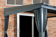 Image of Sojag Pompano 10x12 Wall Gazebo - Grey Gazebo SOJAG 