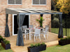 Sojag Pompano 10x12 Wall Gazebo - Grey Gazebo SOJAG 