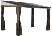 Image of Sojag™ Portland Patio Gazebo Netting and Curtains Included Gazebo SOJAG 10x12 