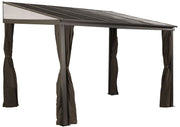 Image of Sojag™ Portland Patio Gazebo Netting and Curtains Included Gazebo SOJAG 8x12 