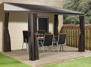 Image of Sojag Portland Patio Gazebo Netting and Curtains Included Gazebo SOJAG 