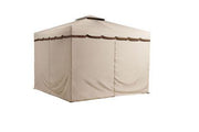 Image of Sojag™ Roma Soft Top Gazebo with Netting & Curtains Included - The Better Backyard