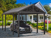 Sojag Samara 12 ft x 20 ft Dark Grey Carport Carport SOJAG 