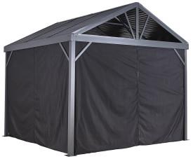 Sojag™ Sanibel Black Privacy Curtains - The Better Backyard