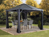 Sojag™ Sanibel Gazebo Steel Roof with Mosquito Netting - The Better Backyard