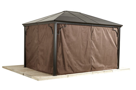 Sojag Sumatra Brown Privacy Curtains, 10x12 Accessories SOJAG 
