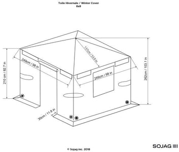 Sojag™ Universal Winter Cover - The Better Backyard