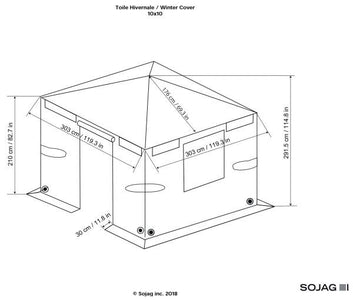 Sojag™ Universal Winter Cover - The Better Backyard