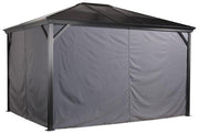 Image of Sojag™ Verona Gray Privacy Curtains - The Better Backyard