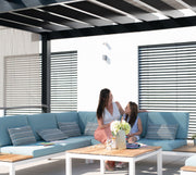 Image of Sojag Yamba Pergola with Adjustable Shade Grey Pergola SOJAG 