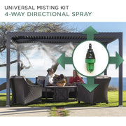 Image of Universal Outdoor Eco-Misting Kit with Timer Easy DIY Accessories Paragon-Outdoor 