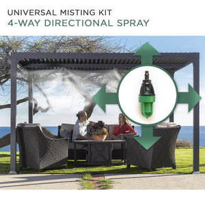 Universal Outdoor Eco-Misting Kit with Timer Easy DIY Accessories Paragon-Outdoor 