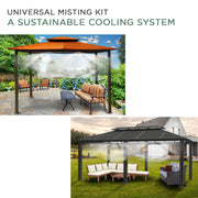 Image of Universal Outdoor Eco-Misting Kit with Timer Easy DIY Accessories Paragon-Outdoor 