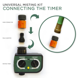 Universal Outdoor Eco-Misting Kit with Timer Easy DIY Accessories Paragon-Outdoor 