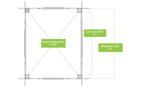 Yardistry 10 x 12 Meridian Pergola Pergola Yardistry 
