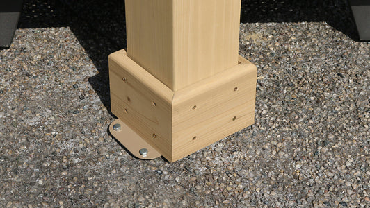 Yardistry 10 x 22 Meridian 100% Cedar Pergola Pergola Yardistry 