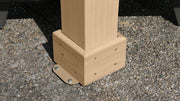 Image of Yardistry 11 x 13 Meridian Gazebo 100% Cedar with Aluminum Roof Gazebo Yardistry 