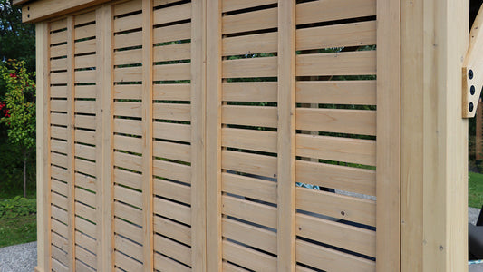 Yardistry 12 ft. Meridian Privacy Wall Accessories Yardistry 