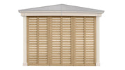 Image of Yardistry 12 ft. Meridian Privacy Wall Accessories Yardistry 