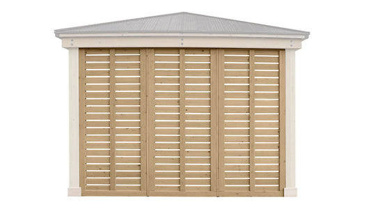Yardistry 12 ft. Meridian Privacy Wall Accessories Yardistry 