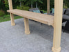 Yardistry 12′ Meridian Bar Counter 100% Cedar Accessories Yardistry 