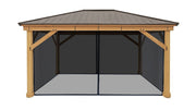 Image of Yardistry 12 x 16 Meridian Mosquito Mesh Kit Accessories Yardistry 