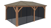 Image of Yardistry 12 x 20 Meridian Mosquito Mesh Kit Accessories Yardistry 