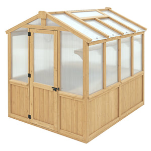 Yardistry 6.7’ x 7.8’ Meridian Greenhouse Greenhouses Yardistry 