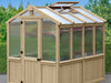 Yardistry 6.7’ x 7.8’ Meridian Greenhouse Greenhouses Yardistry 