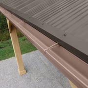 Image of Yardistry Rain Gutter Kit For The Meridian Gazebo Canopy & Gazebo Accessories Yardistry 